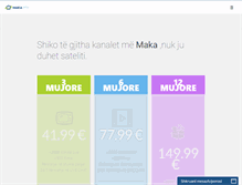 Tablet Screenshot of makatv.com